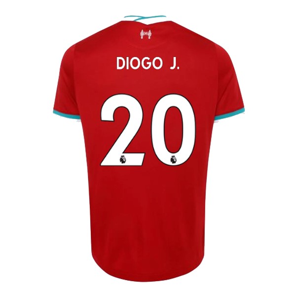Camiseta Liverpool NO.20 Diogo Jota 1ª Kit 2020 2021 Rojo